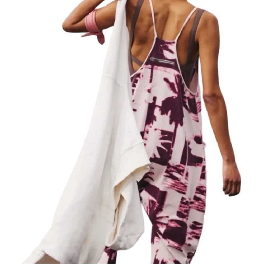 FP Movement Women’s Size Medium Hot Shot Palmy Beach Night Pink NWT! - Picture 5 of 10